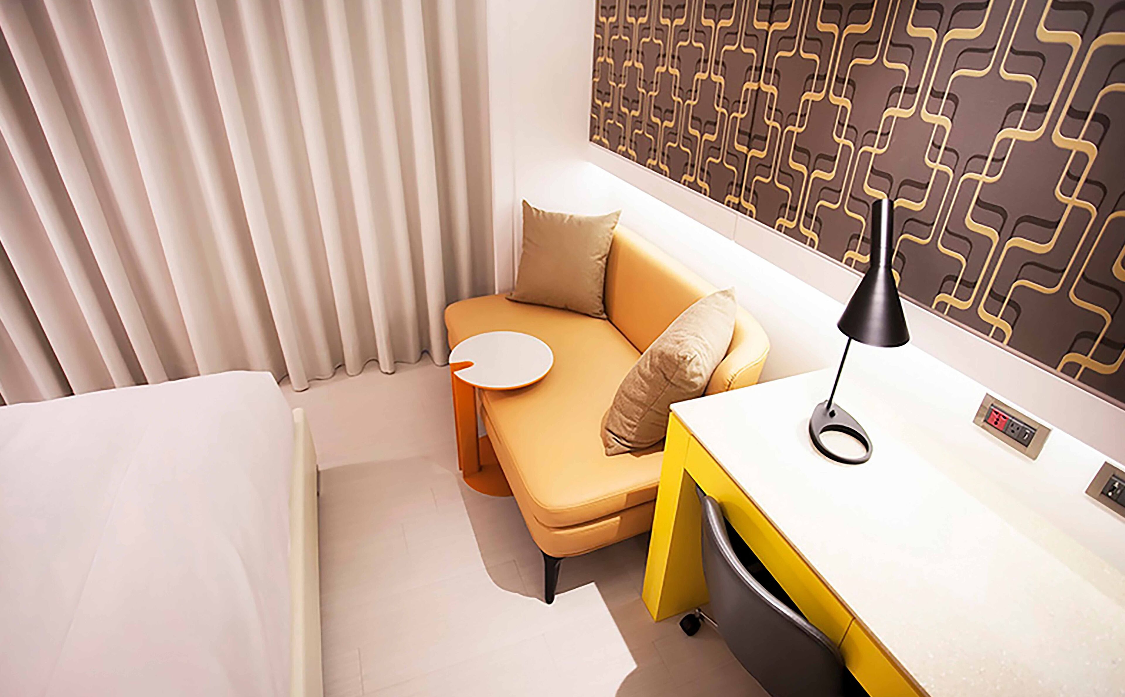 standard quadruple room | in-room safe, desk, free wifi, bed sheets