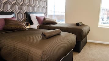 Free WiFi, bed sheets