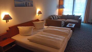 Comfort-Doppelzimmer | Allergikerbettwaren, Pillowtop-Betten, Minibar, Zimmersafe