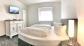 Hypo-allergenic bedding, pillowtop beds, minibar, in-room safe