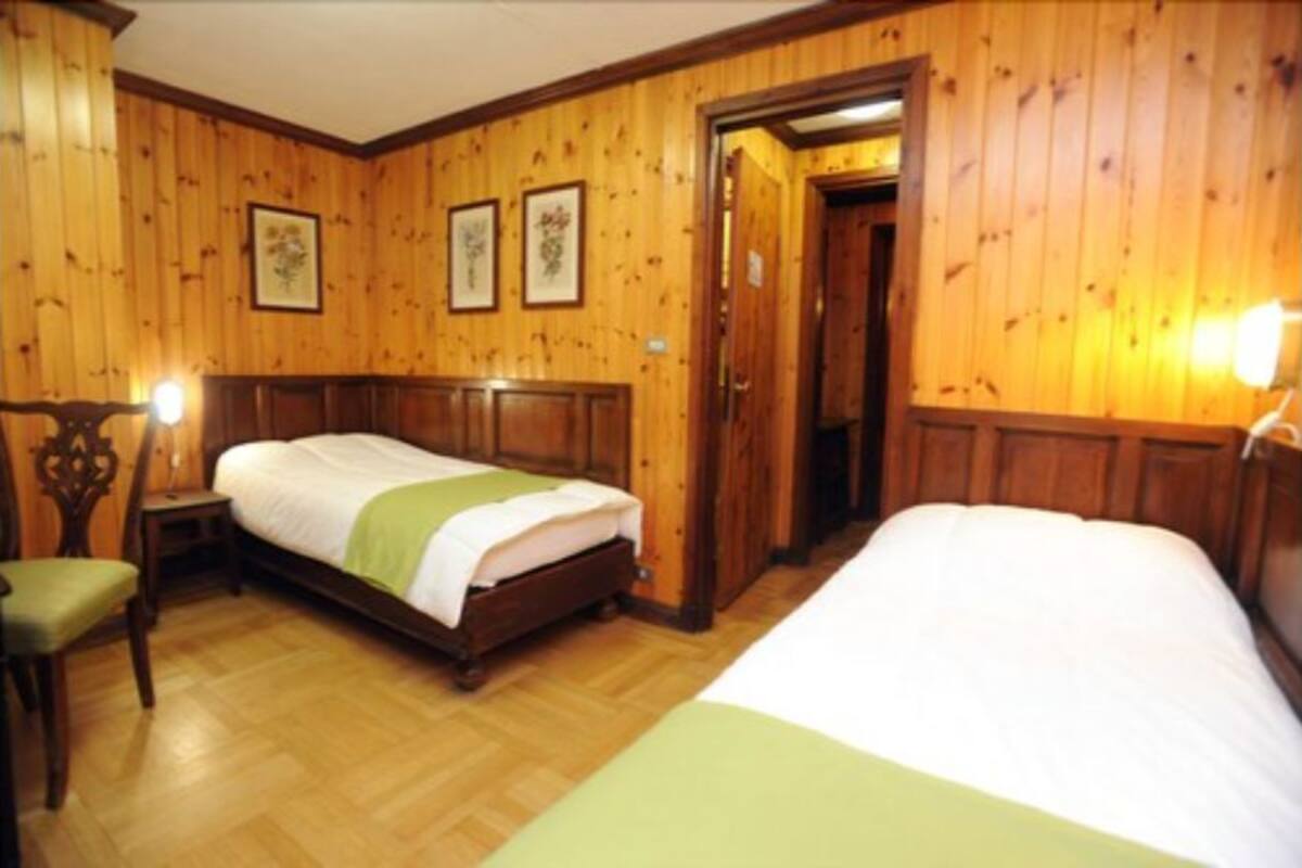 Habitación con 2 camas individuales, vista a la montaña (twin)