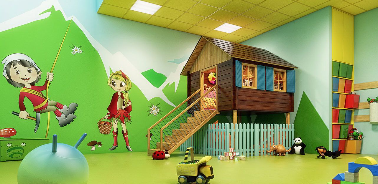 children’s play area – indoor