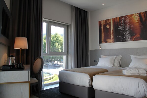 1 bedroom, premium bedding, down duvets, pillow-top beds - Hotel José Régio (Portalegre)