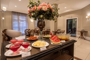 Frokostbuffé er inkludert hver dag