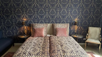 Quarto luxo, 1 cama King | Roupas de cama premium, individualmente decorados
