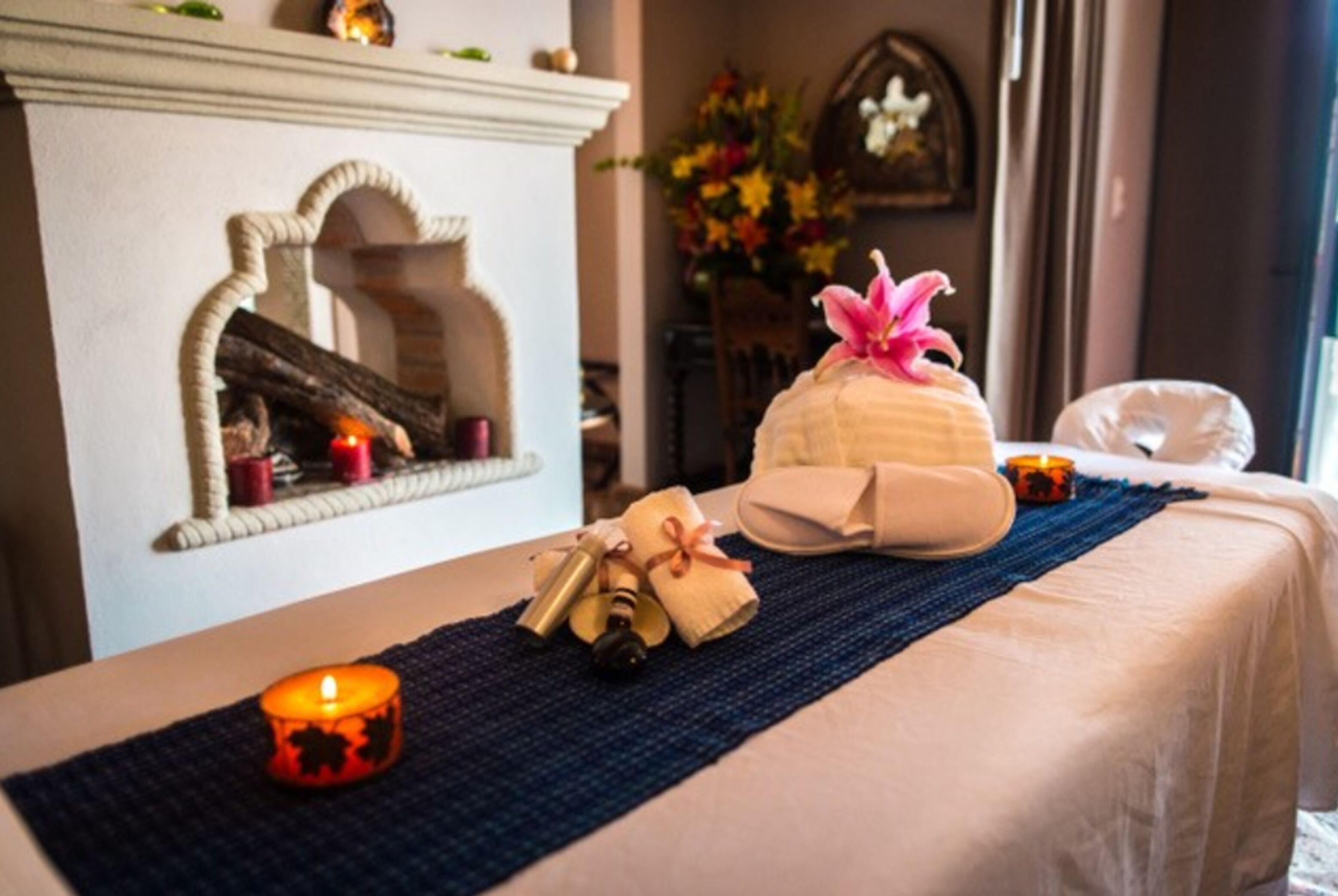 Salas de tratamiento para parejas, aromaterapia