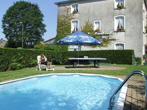Seasonal outdoor pool