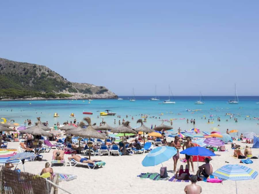 Beach nearby, white sand