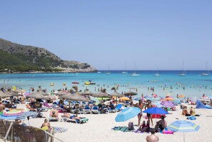 Beach nearby, white sand