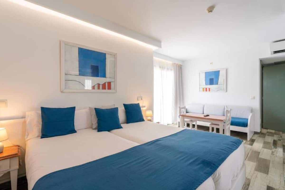 1 slaapkamer, een bureau, verduisterende gordijnen, gratis wifi