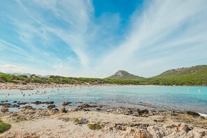 Beach nearby, white sand