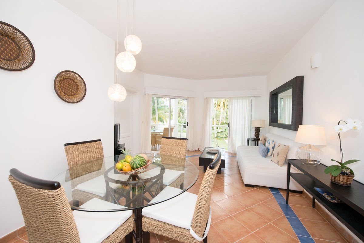 2 bedroom standard | living area | tv