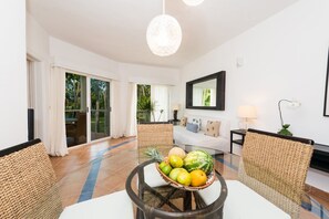2 Bedroom Standard | Living area | TV - Cosón Bay (Las Terrenas)