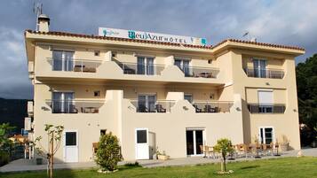 Fassade der Unterkunft