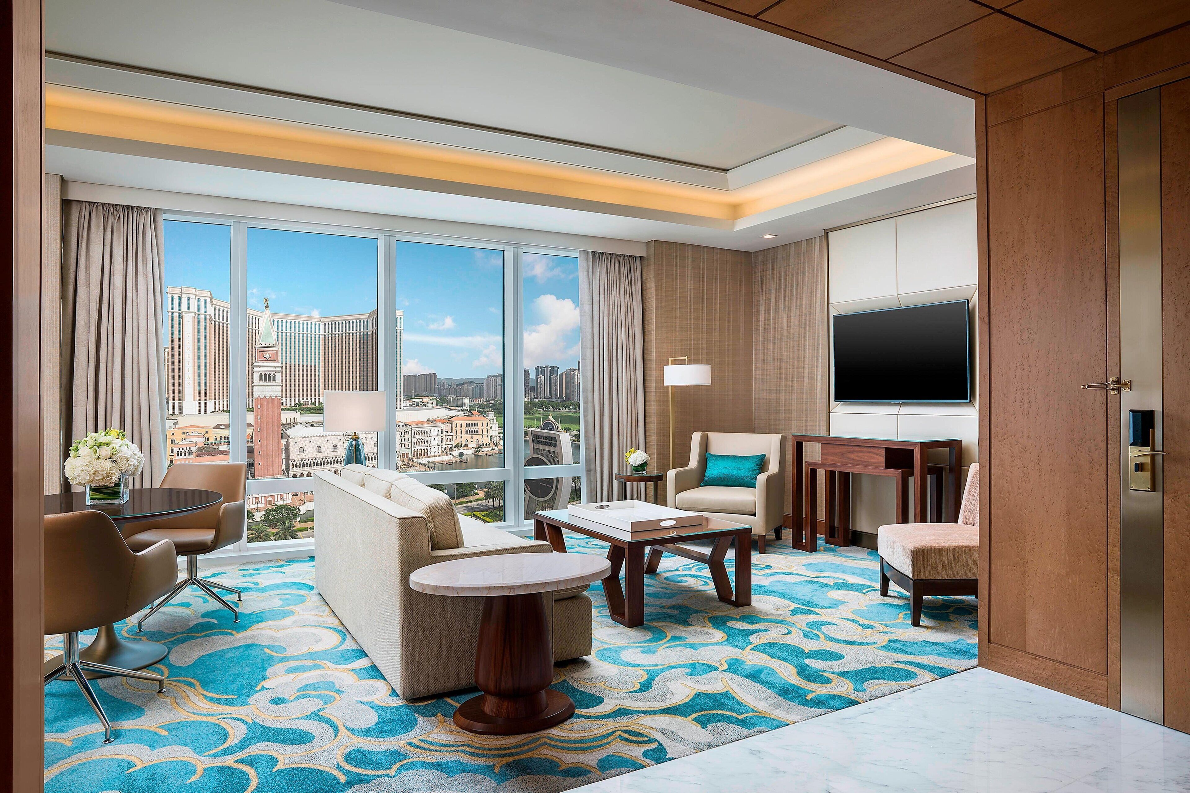 55-inch led tv with cable channels, tv, ipod dock