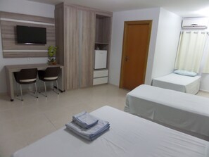 Minibar, in-room safe, desk, free WiFi