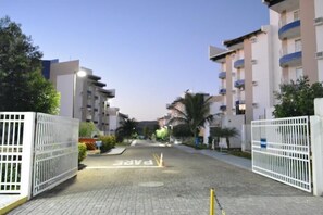 Entrada de la propiedad