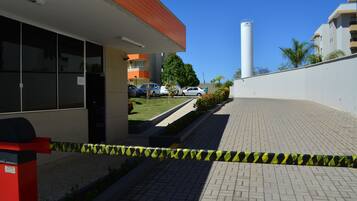 Overnatningsstedets indgangsparti