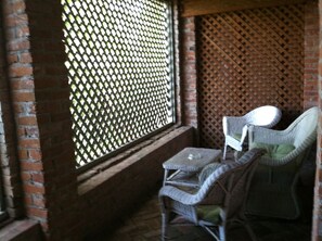 Habitación cuádruple | Terraza o patio