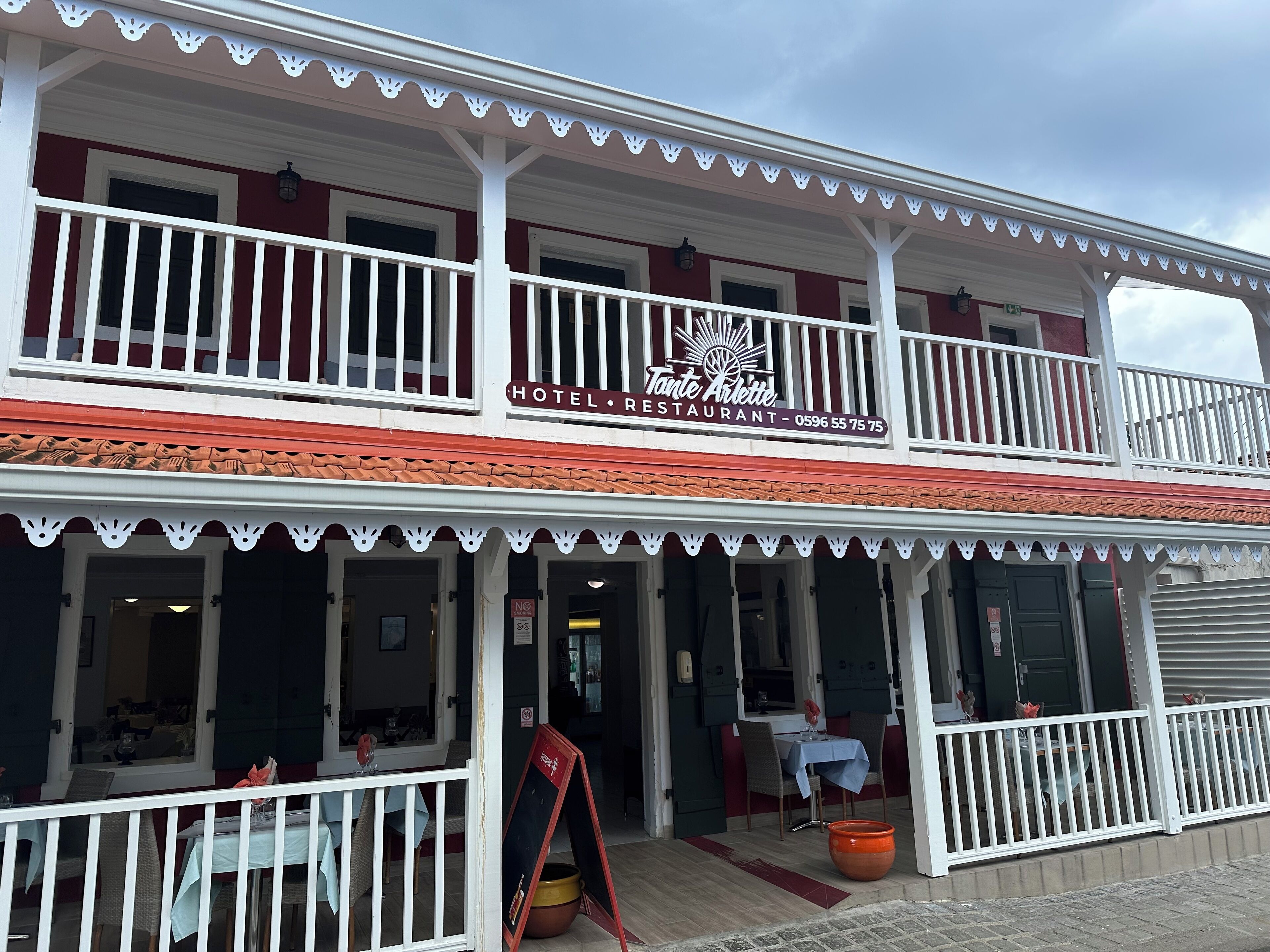 Facciata della struttura