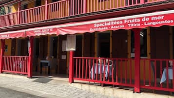 Façade de l’hébergement
