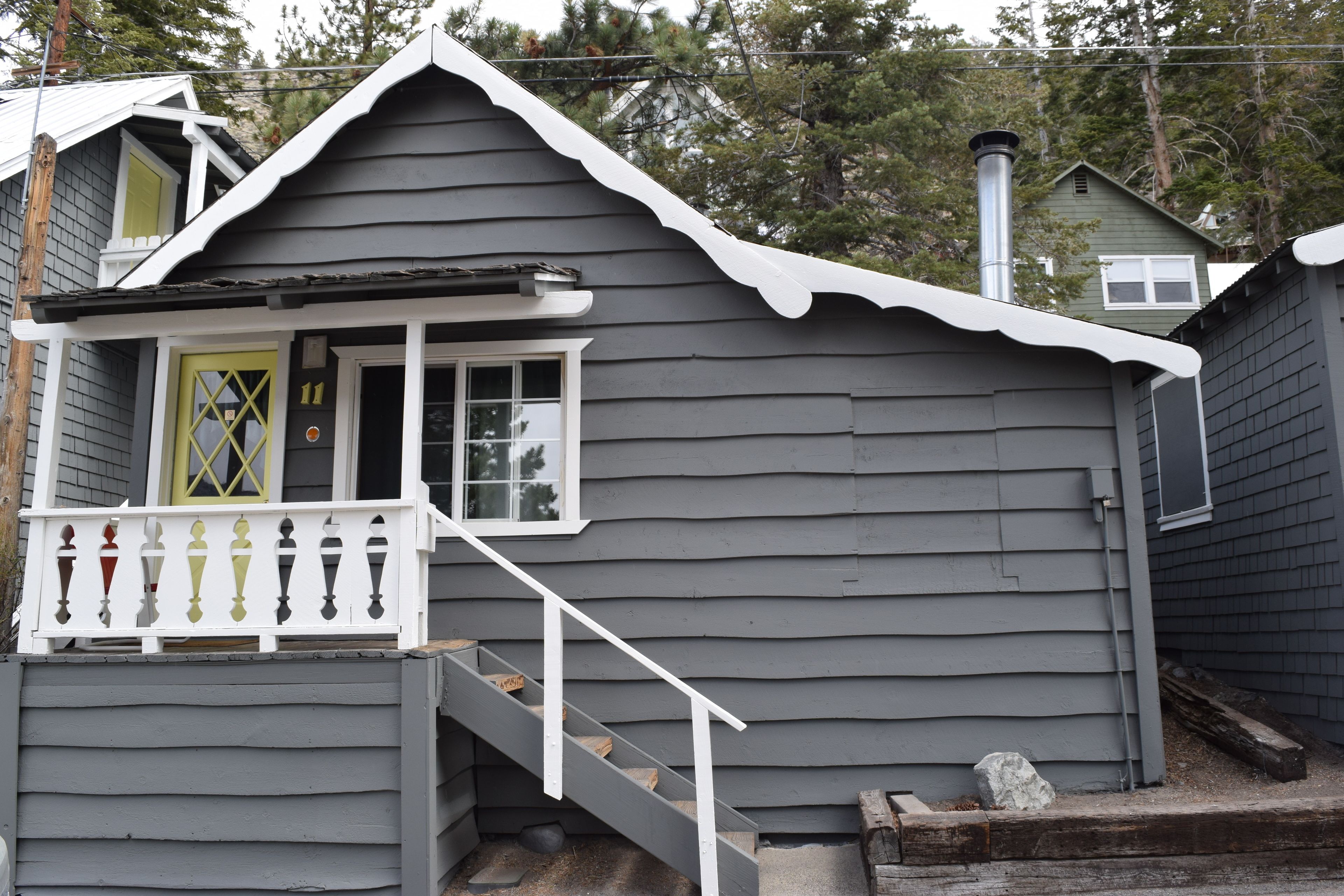 cabin, 1 bedroom, fireplace, mountain view (cabin 11) | property entrance