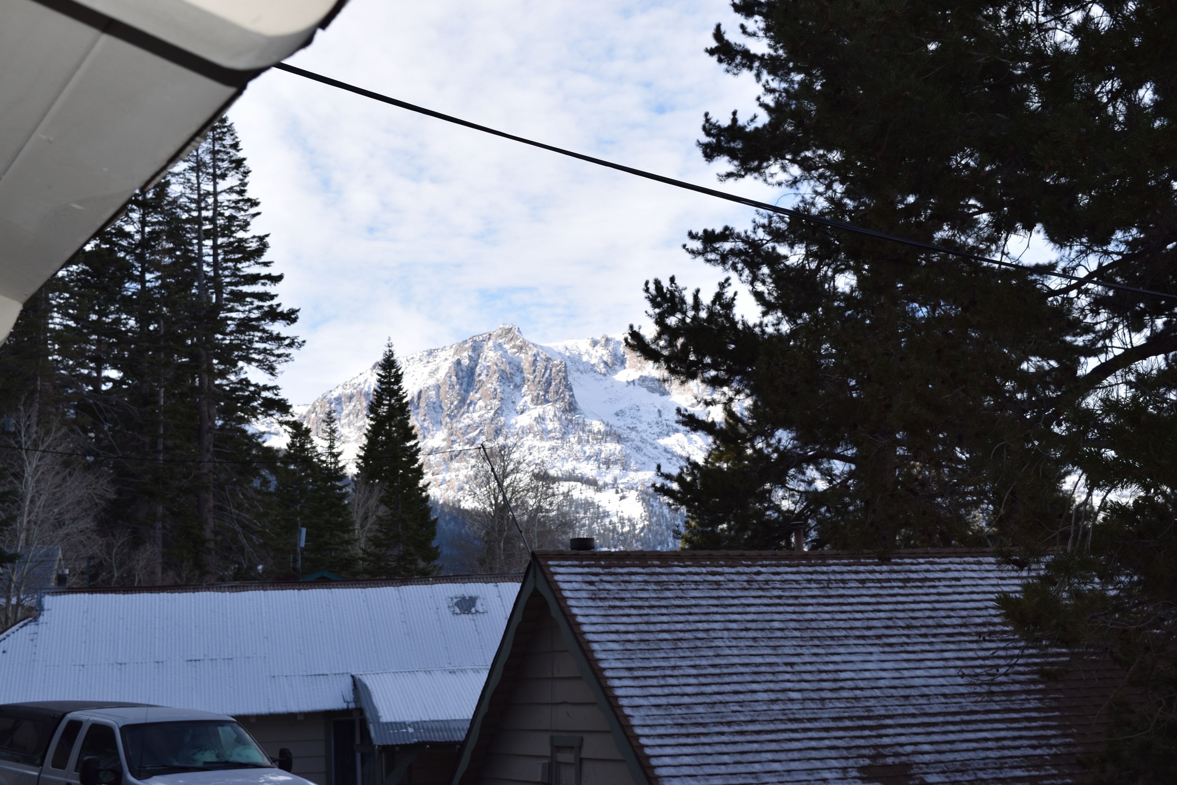 cabin, 1 bedroom, fireplace, mountain view (cabin 11) | view from room
