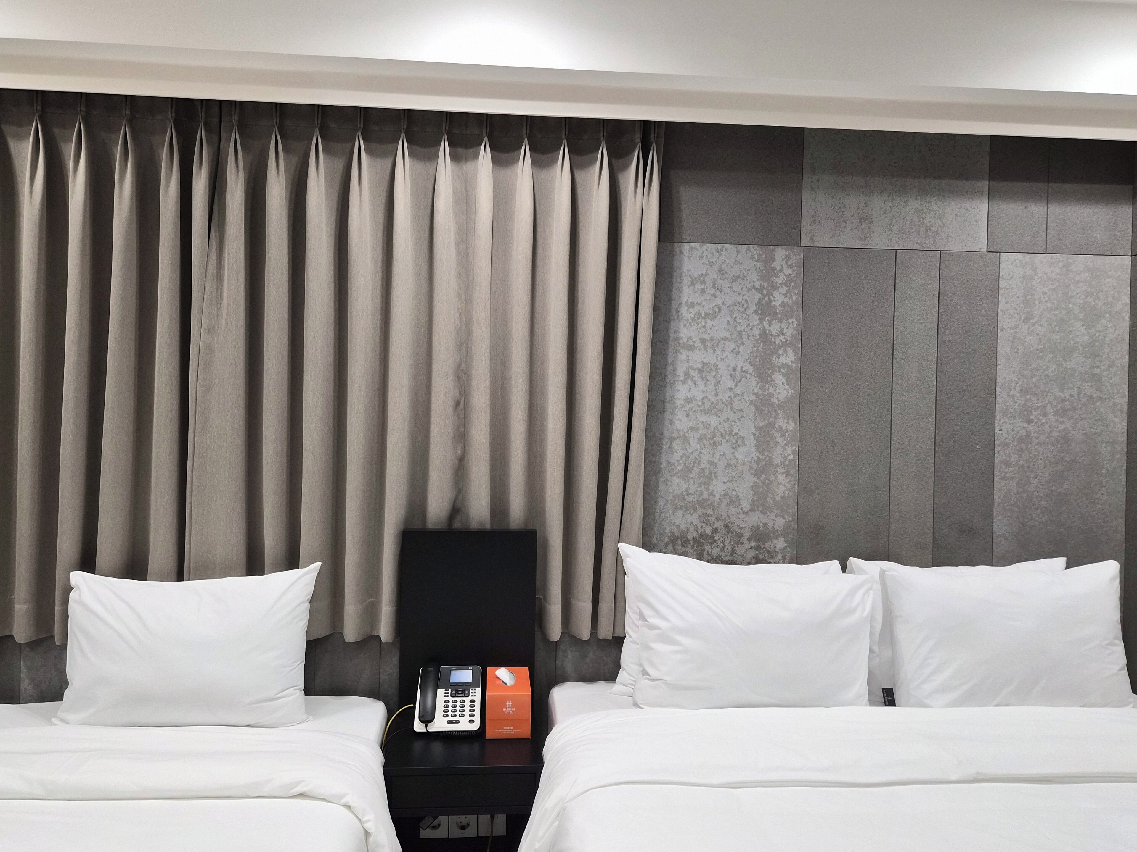 Habitación Deluxe con 2 camas individuales | Decoración individual, mobiliario individual, escritorio