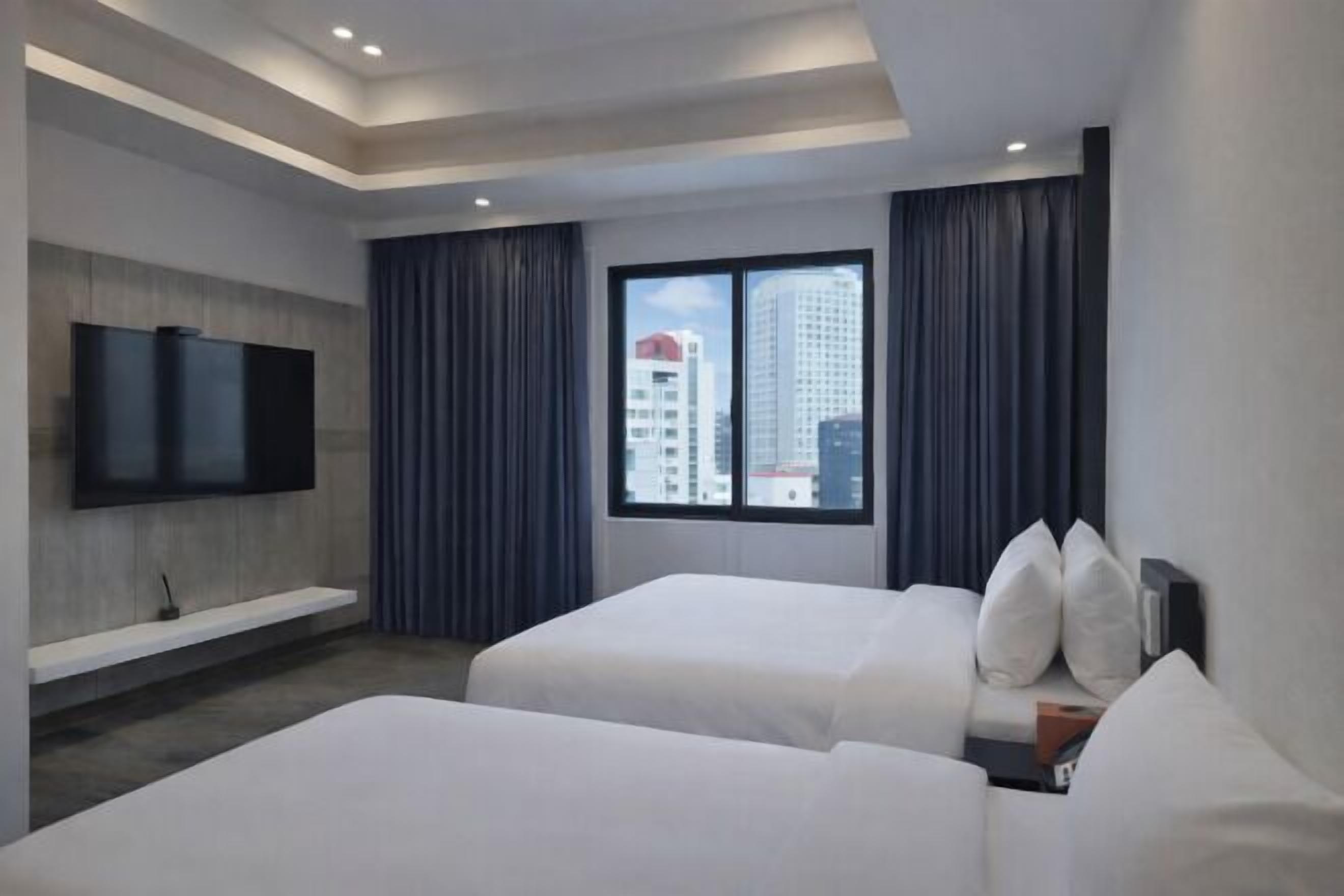 特色装修、特色家居、办公桌、遮光窗帘