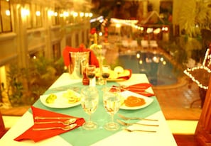 Breakfast, lunch and dinner served - Monoreach Angkor Hotel (Siem Reap)