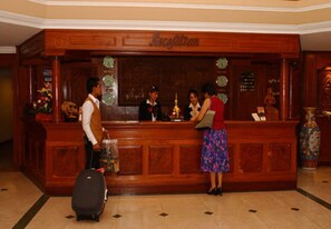 Check-in/check-out kiosk - Monoreach Angkor Hotel (Siem Reap)