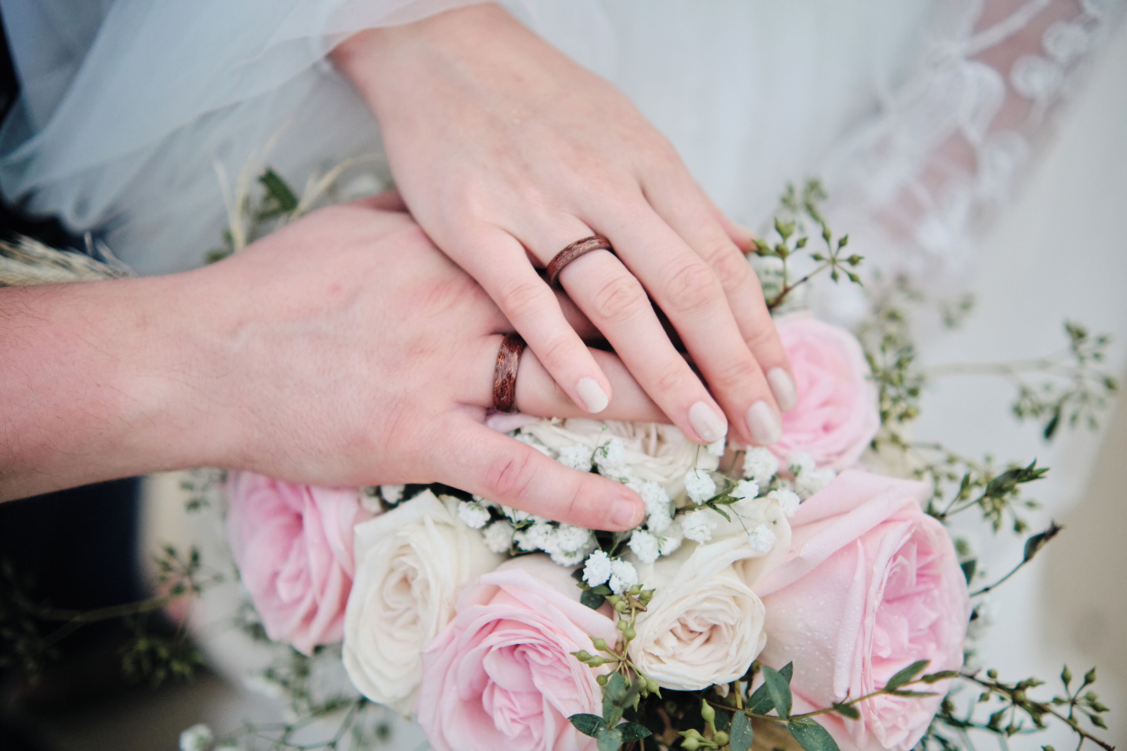 outdoor wedding area