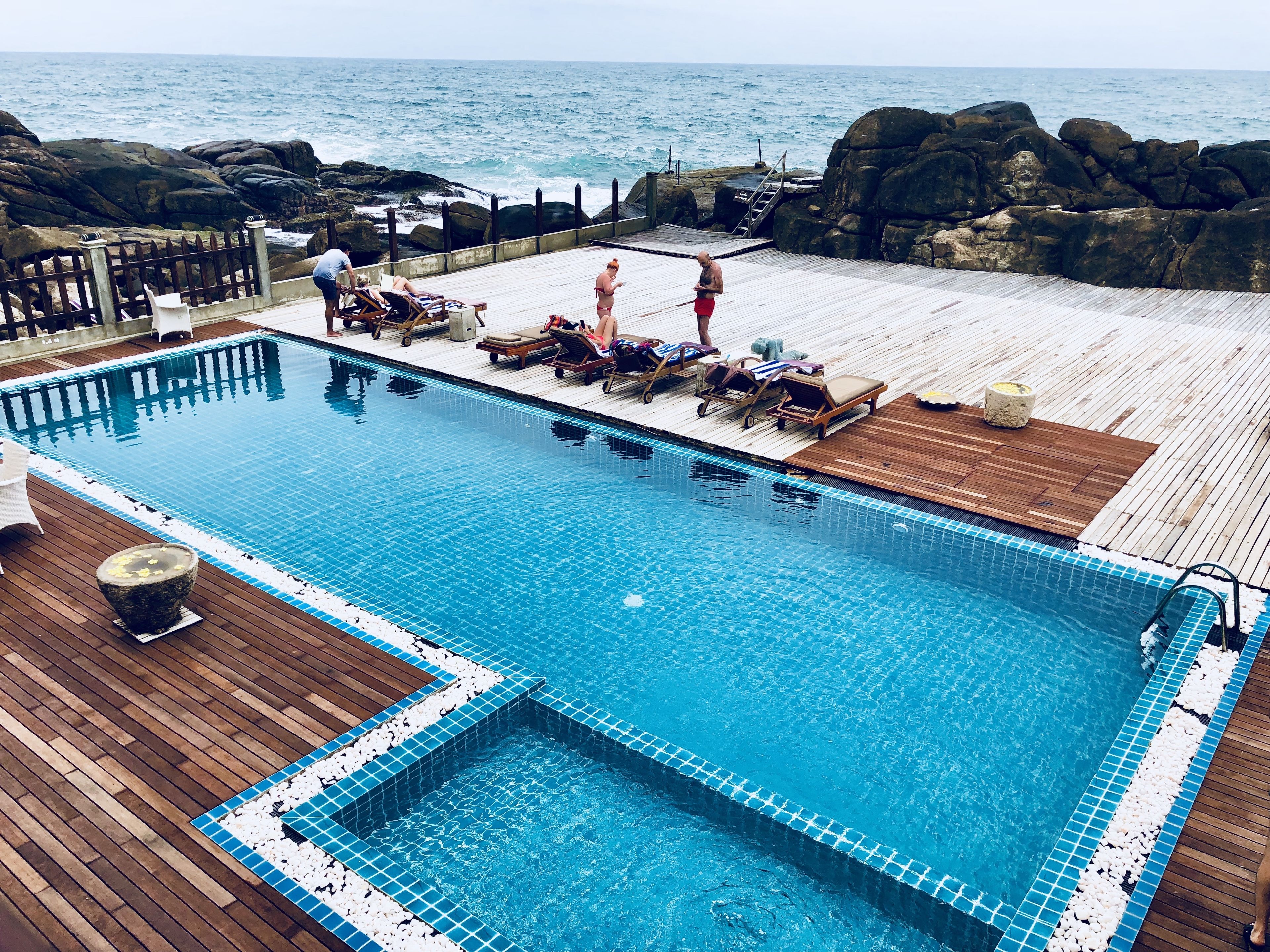 Udendørs pool, liggestole