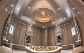 Sauna, hot tub, steam room, Turkish bath, body treatments, body scrubs - Ankara Atli Hotel (Ankara)