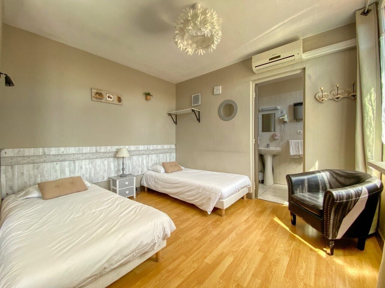 premium triple room, garden view | 1 bedroom, premium bedding, in-room safe, blackout curtains