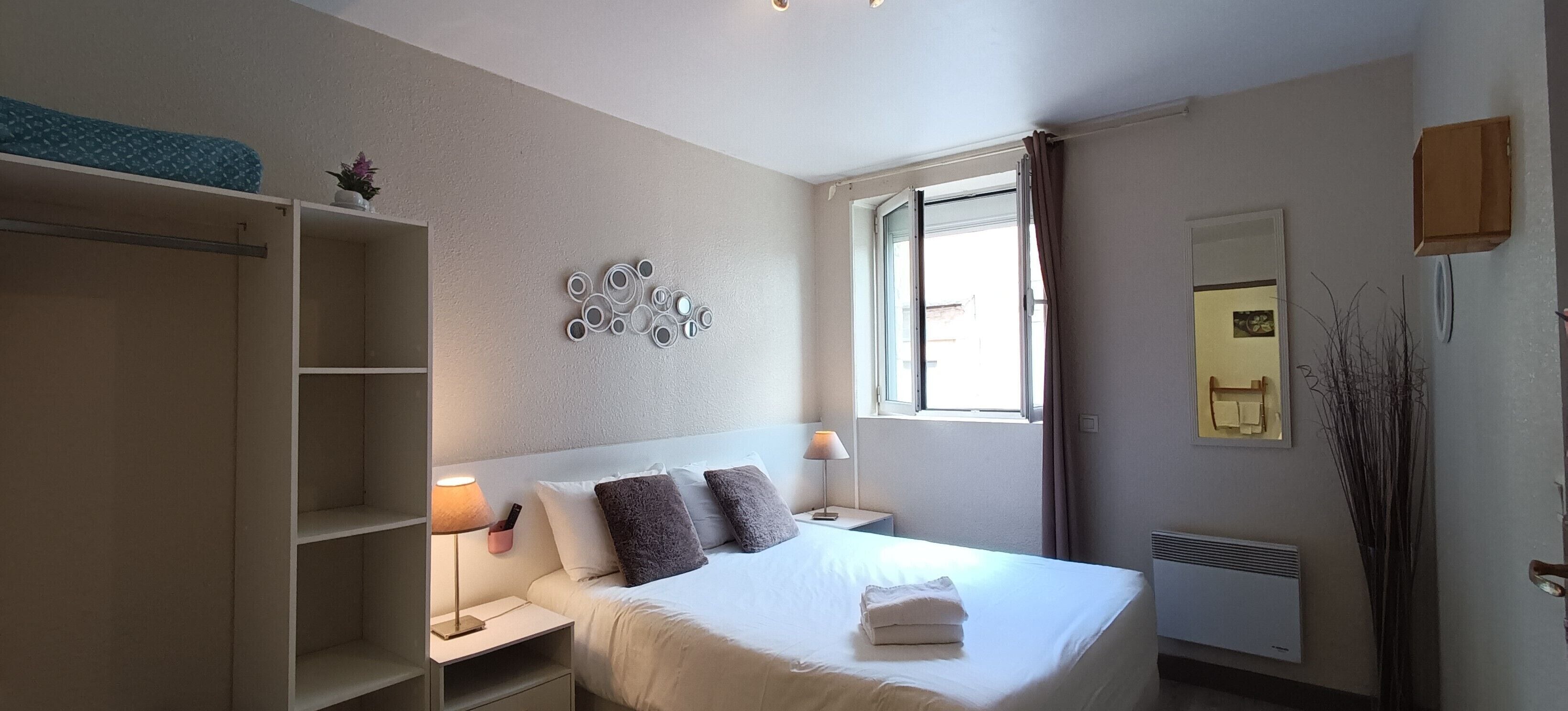 Chambre Double, accessible aux personnes à mobilité réduite