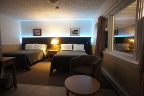 Double Room, 2 Double Beds, Non Smoking | Desk, iron/ironing board, free WiFi, bed sheets - Silverwood Inn & Suites (Fredericton)