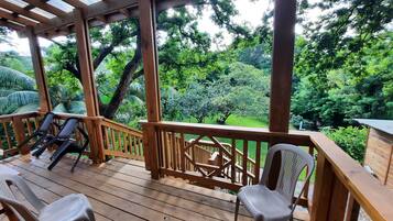 Comfort Tree House, 1 Queen Bed, Garden View, Garden Area | View from room
