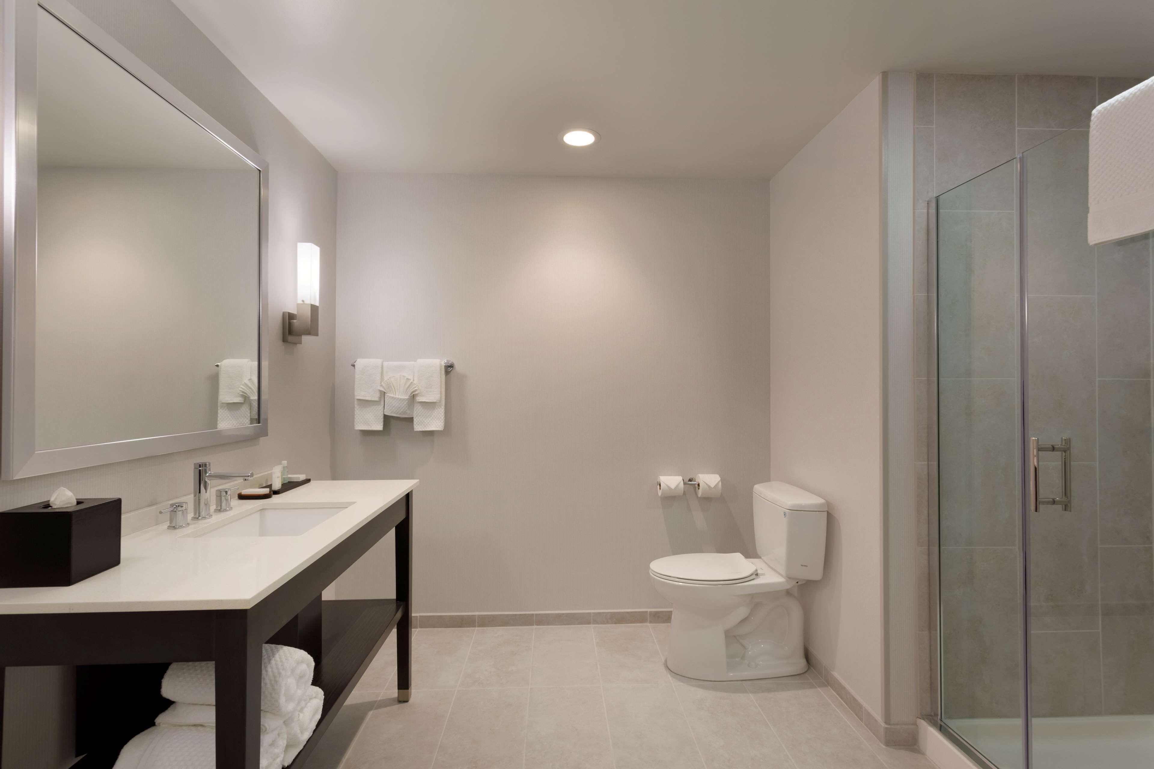 free toiletries, hair dryer, towels, soap