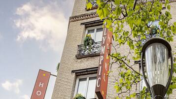 Fassade der Unterkunft