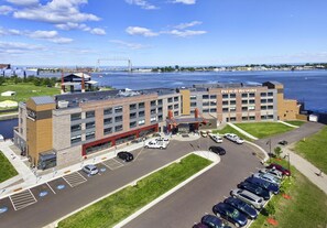 منظر من الجو على ارتفاع عالٍ