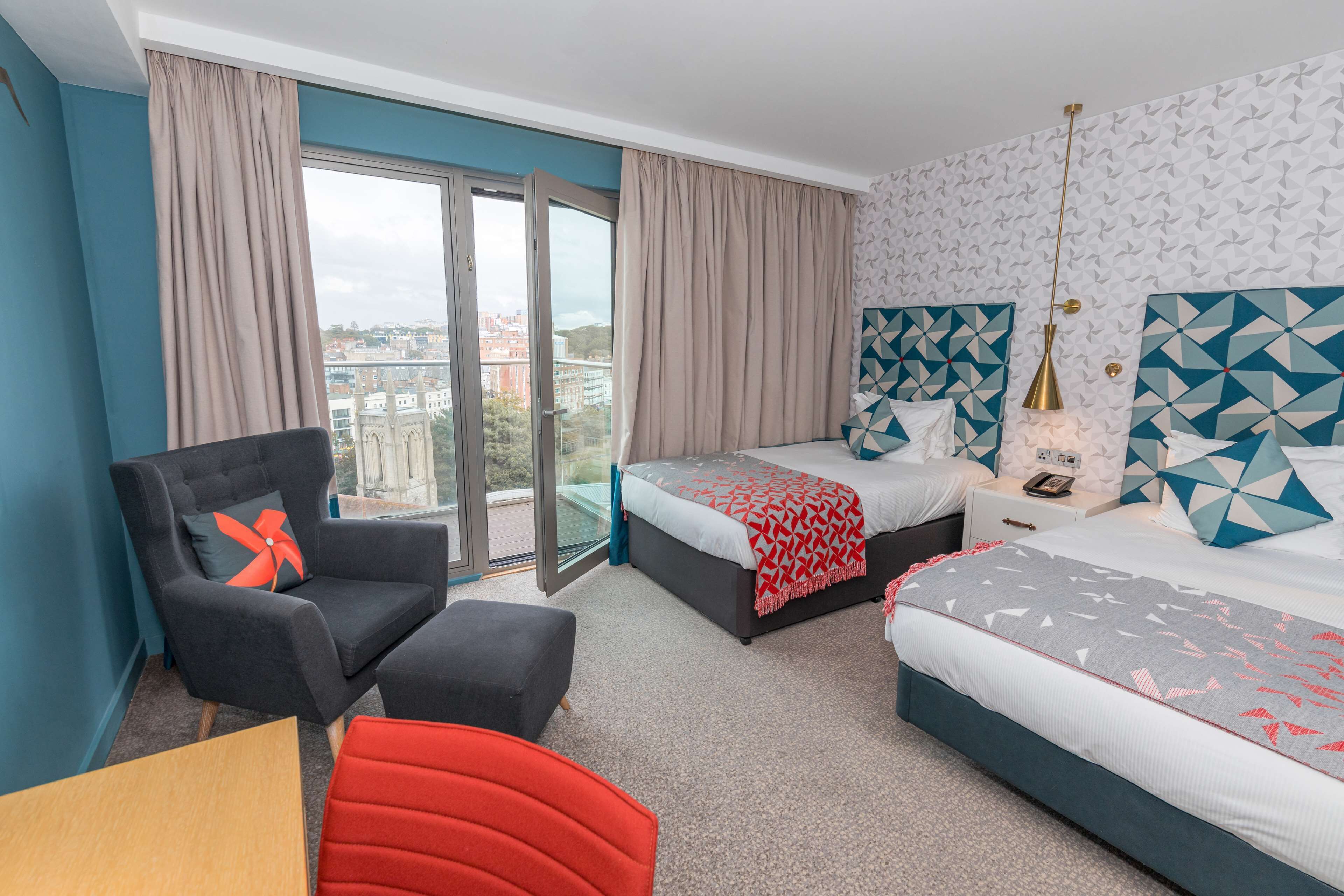 Room, 1 King Bed | View from room