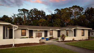 Front of property - evening/night