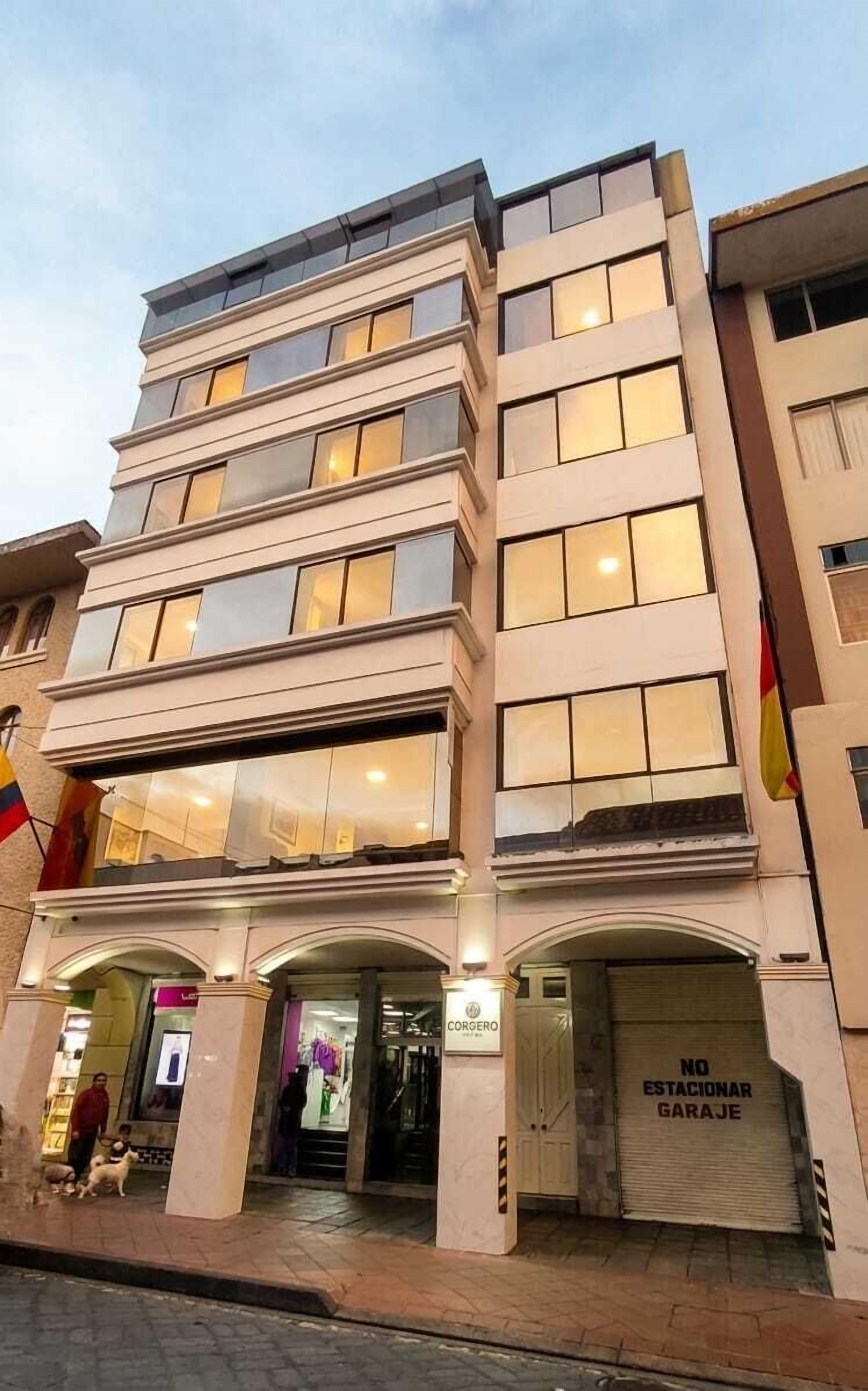 Majoituspaikan julkisivu