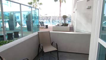 Studiolejlighed - 1 queensize-seng med sovesofa | Terrasse/gårdhave