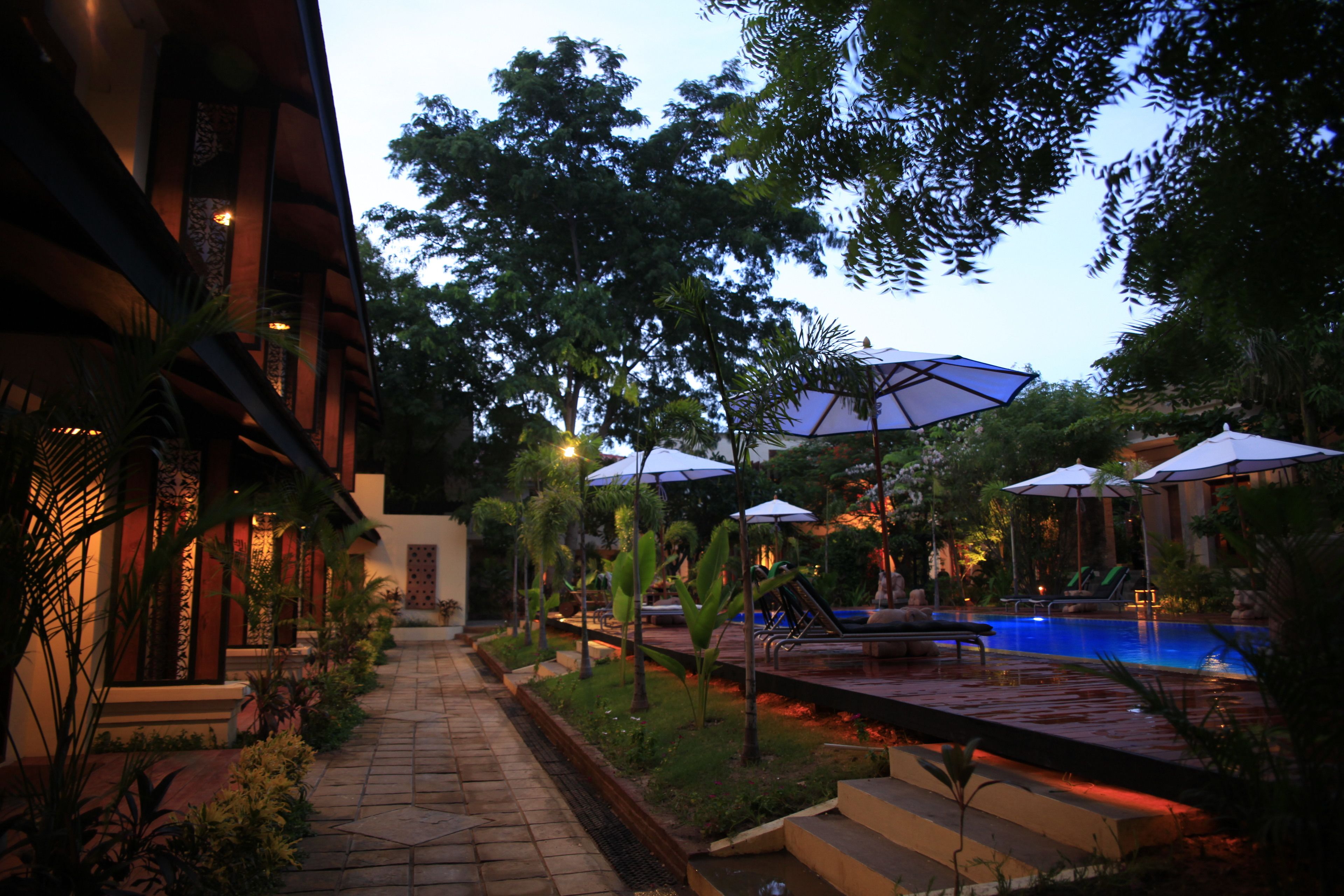 Enceinte de l’hébergement