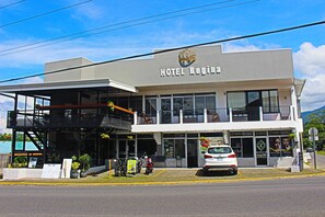 Façade de l’hébergement