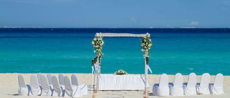 Espace mariage en plein air