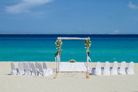Área de bodas al aire libre