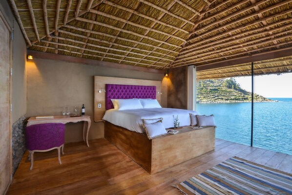 2 habitaciones, ropa de cama de alta calidad y minibar 